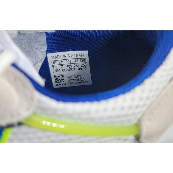 Adidas Originals Ozweego [EG8128] Men Casual Shoes White/Blue-Volt main image 6